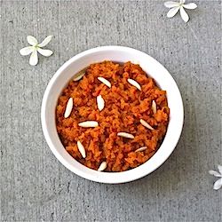 Carrot Halwa - Recipe photo by TasteasyouCook