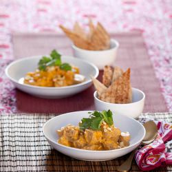 Pumpkin and Tempeh Curry - Recipe photo by veggiesandme