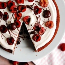 Chocolate Cherry Cake - Recipe photo by nade in the kitchen