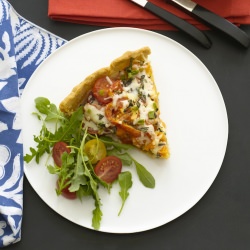 Heirloom Tomato Tart - Recipe photo by foodrepublic