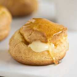 Orange profiteroles - Recipe photo by taranii