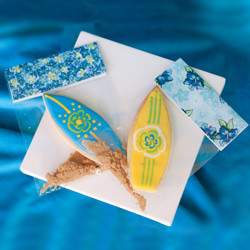 Surfboard Cookies - Recipe photo by tikkido