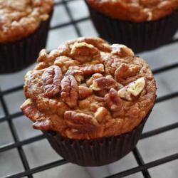 Banana Pecan Muffins - Recipe photo by LemonDrop