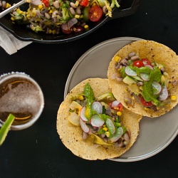 Squash Tacos & Avocado Chimichurri - Recipe photo by cookieandkate