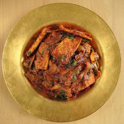 Moroccan Plum Tofu - Recipe photo by SaborEats