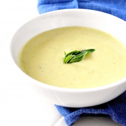 Edamame Basil Soup - Recipe photo by ijustlovemyapron