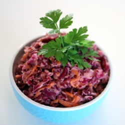 Mayo-free Coleslaw - Recipe photo by j3nn.net