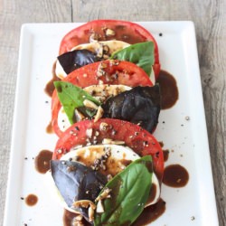 Caprese Salad Balsamic Vinaigrette - Recipe photo by kneadtocook