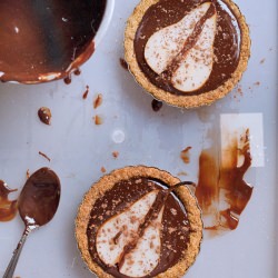 Chocolate Pear Tartlets - Recipe photo by Ribbonclown