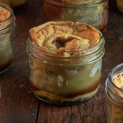 Apple Pie in Jars - Recipe photo by cravingsofalunatic