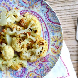 cauliflower with za'atar - Recipe photo by minta