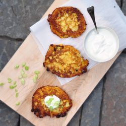 Corn Pancakes - Recipe photo by eatlivetravelwrite