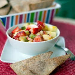 Fruit Salsa with Cinnamon Chips - Recipe photo by A Muse in The Kitchen