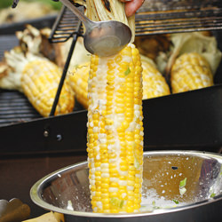 Cambodian Grilled Corn - Recipe photo by teafortwo.c