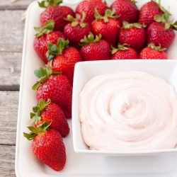 Two Ingredient Fruit Dip - Recipe photo by cooking classy