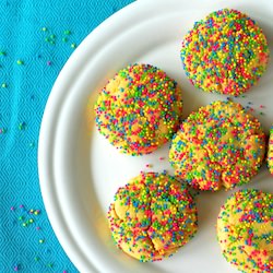 Peanut Butter Cake Mix Cookies - Recipe photo by aducksoven