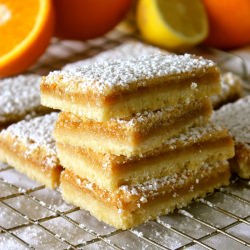 Citrus Squares - Recipe photo by Warm Snug Fat