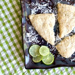Coconut Lime Scones - Recipe photo by peteandbuzz