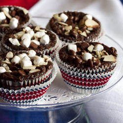 Rocky Road Brownie Bites - Recipe photo by BarbaraBakes