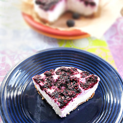 Black Raspberry Raw "Cheesecake" - Recipe photo by simplyquinoa