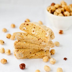 Hazelnut Biscotti - Recipe photo by treats-sf