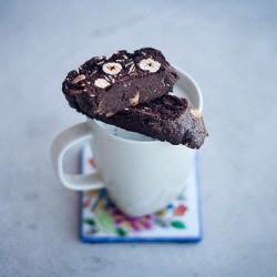 Chocolate Biscotti - Recipe photo by Butteredup