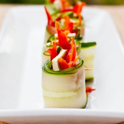 Tofu Cucumber Rolls - Recipe photo by avocadopesto