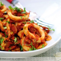 Calamari Stew - Recipe photo by mutfaksirlari
