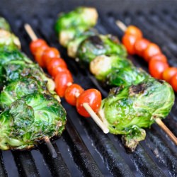 Grilled Sprouts - Recipe photo by cooking4carnivores