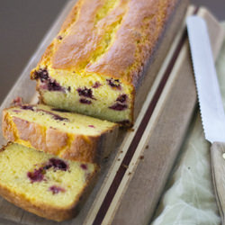 Lemon Blackberry Yogurt Loaf - Recipe photo by mindysmouthful
