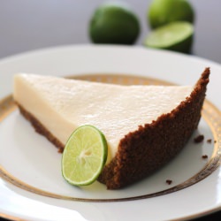 Low Cal Key Lime Pie - Recipe photo by dessertswithbenefits