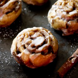 Mini Cinnamon Buns - Recipe photo by this-is-irene