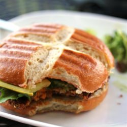 Maple Chipotle Sweet Potato Burger - Recipe photo by cicirose
