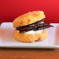 Fresh Tomato Buttermilk Biscuits - Recipe photo by The Runaway Spoon