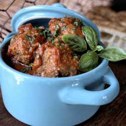 Meatballs in Marinara - Recipe photo by ChristaRose