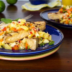Tropical summer entree - Recipe photo by ohsheglows