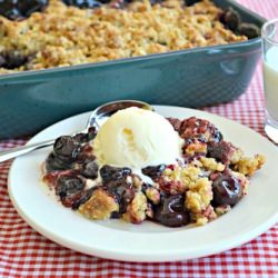Cherry Cobbler - Recipe photo by Sunflower Supper Club