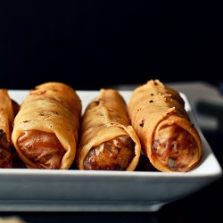 Vegetarian spring rolls - Recipe photo by Shumi