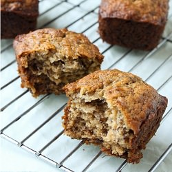Mini Banana Bread Loaves - Recipe photo by WhatShesHaving