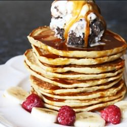 Banana and Orange Pancakes - Recipe photo by this-is-irene