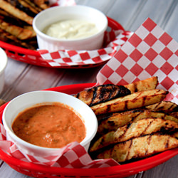 Perfect Grilled Potato Wedges - Recipe photo by wholefully