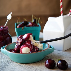 Velvet Cherry Sauce - Recipe photo by WhipperBerry