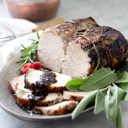 Roast Pork Loin - Recipe photo by FoodieCrush