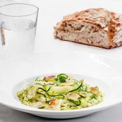 Zucchini, Ravioli and Guacamole - Recipe photo by NowimaCook