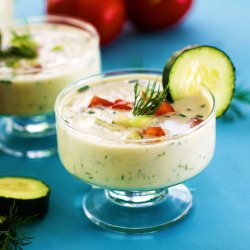 Non-Dairy Creamy Summer Soup - Recipe photo by BitterSweet
