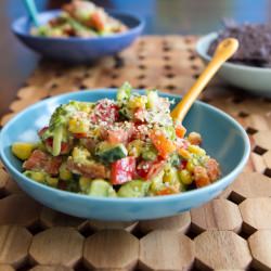 Summer Salad - Recipe photo by ohsheglows