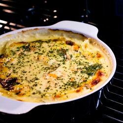 Potato & Shrimp w/ Sauce - Recipe photo by bebenyabubu