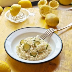 Lemon Risotto - Recipe photo by Minty Meta
