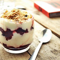 Cherry Parfait - Recipe photo by Xocolatadesfeta