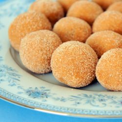 Snickerdoodle Cookie Dough Truffles - Recipe photo by CourtenayK